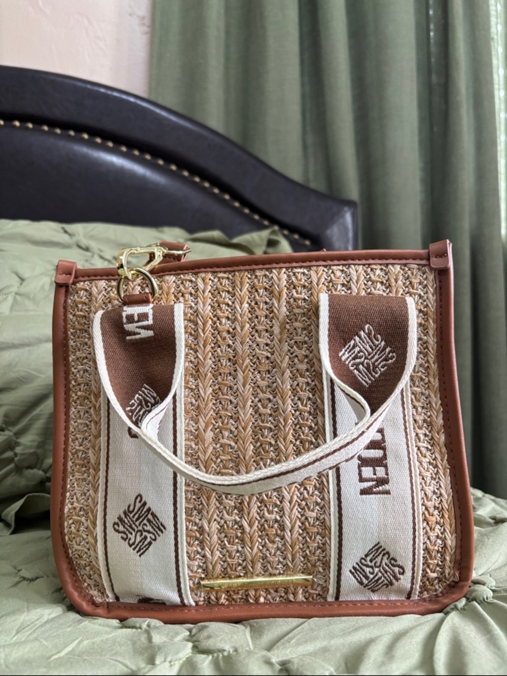 Steve Madden Straw Bag